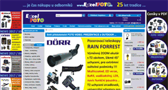 Desktop Screenshot of excelfoto.cz