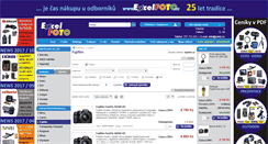 Desktop Screenshot of fujifilm.excelfoto.cz