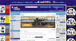 Desktop Screenshot of olympus.excelfoto.cz