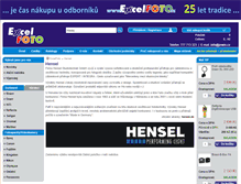 Tablet Screenshot of hensel.excelfoto.cz